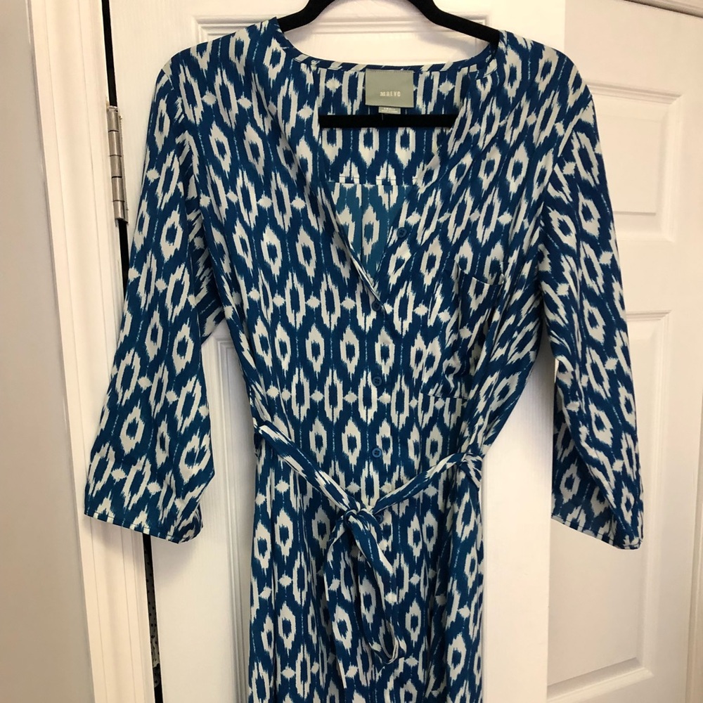 Anthropologie Maeve patterned dress